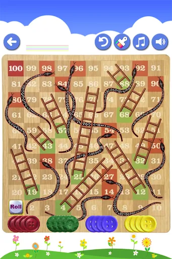 Скриншот 5 — Snakes and Ladders