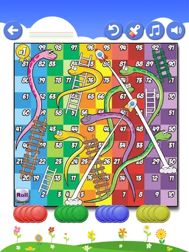 Скриншот 8 — Snakes and Ladders