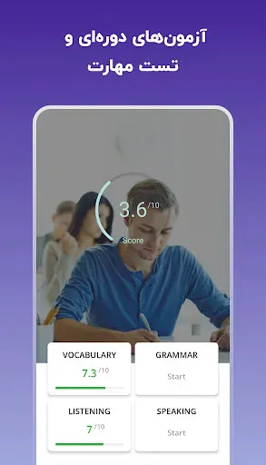 Скриншот 4 — لرنیت | آموزش زبان انگلیسی