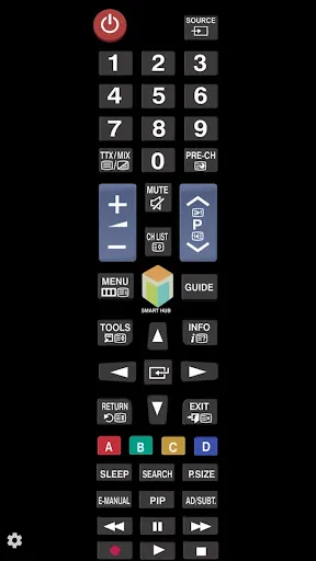 Скриншот 1 — TV (Samsung) Remote Control