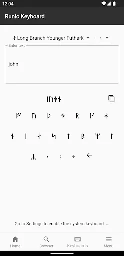 Скриншот 5 — Runic Converter