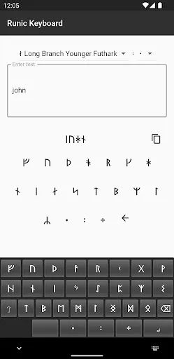 Скриншот 7 — Runic Converter
