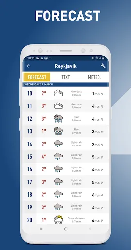 Скриншот 1 — Veður