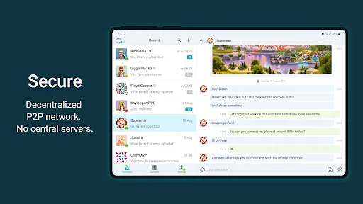 Скриншот 8 — Utopia — Secure Messenger