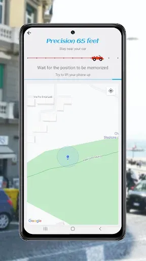 Скриншот 2 — Find parked car - Parking spot