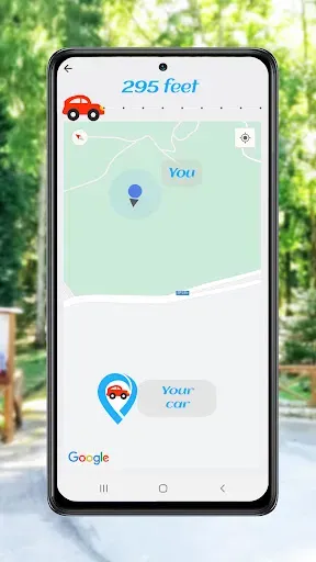 Скриншот 3 — Find parked car - Parking spot