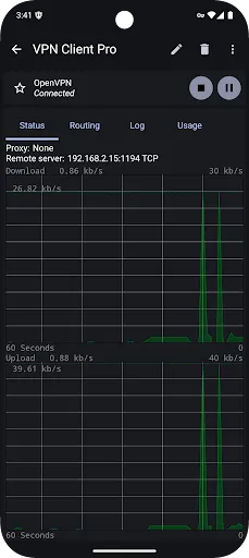 Скриншот 2 — VPN Client Pro
