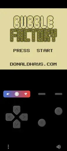 Скриншот 1 — Pizza Boy - GBC Emulator