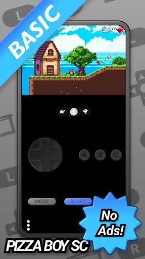 Скриншот 1 — Pizza Boy SC Basic Emulator