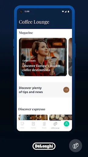 Скриншот 1 — De'Longhi COFFEE LINK