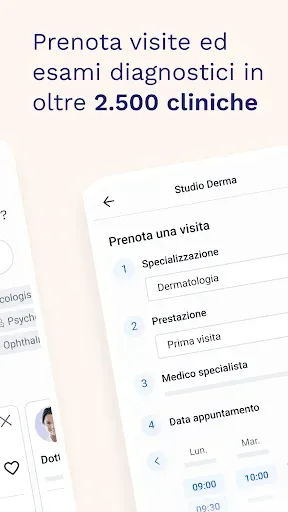 Скриншот 2 — MioDottore: Prenota una visita