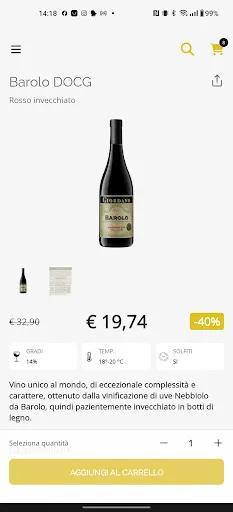 Скриншот 2 — Giordano Vini