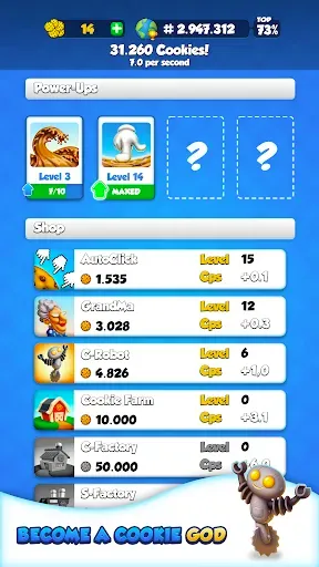 Скриншот 3 — Cookie Clickers™