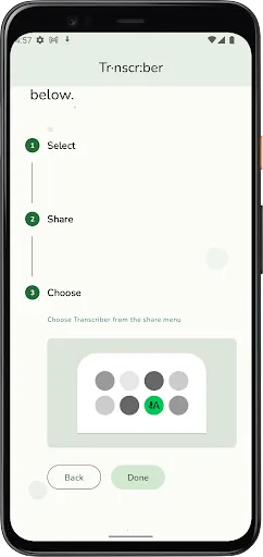 Скриншот 4 — Transcriber for WhatsApp