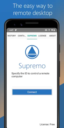 Скриншот 1 — Supremo Remote Desktop
