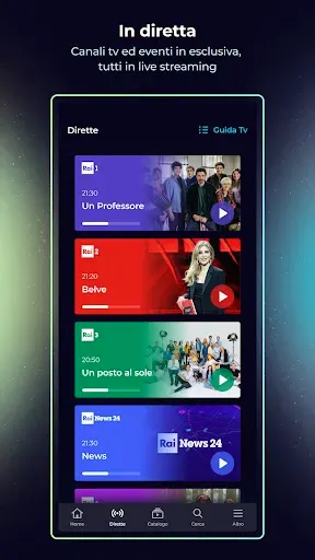 Скриншот 4 — RaiPlay per Android TV