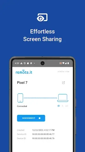 Скриншот 1 — Remote.It ScreenView