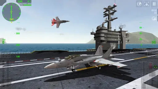 Скриншот 1 — F18 Carrier Landing Lite