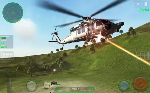 Скриншот 1 — Helicopter Sim