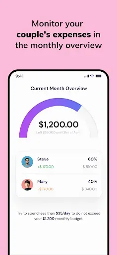 Скриншот 2 — Balance: Couple Budget & Money