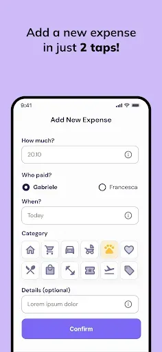 Скриншот 4 — Balance: Couple Budget & Money