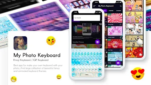 Скриншот 2 — My Photo Keyboard With Themes