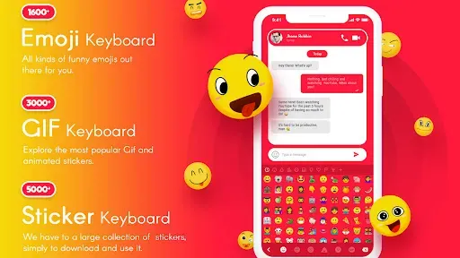Скриншот 3 — My Photo Keyboard With Themes