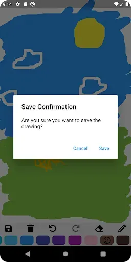 Скриншот 2 — Pug Pad - Drawing App