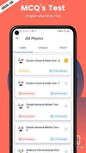 Скриншот 5 — JEE Mains & JEE Advance 2026