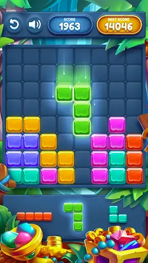 Скриншот 1 — Block Puzzle Infinite