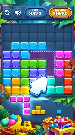 Скриншот 2 — Block Puzzle Infinite