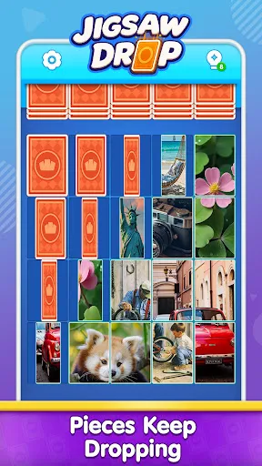 Скриншот 7 — Jigsaw Drop: Solitaire Puzzle