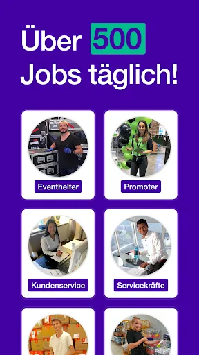Скриншот 1 — InStaff - Studenten-/Nebenjobs