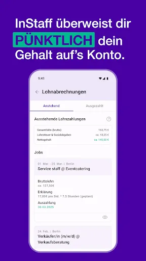 Скриншот 5 — InStaff - Studenten-/Nebenjobs