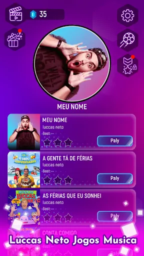 Скриншот 1 — Luccas Neto - Jogos Hop