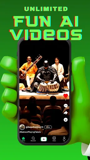 Скриншот 1 — Clip AI - Short Videos & Chat
