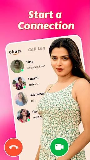 Скриншот 3 — Bhabhi – Chat, Call & Friends