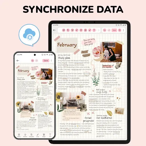 Скриншот 8 — Journal: Notes, Planner, PDFs