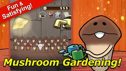 Скриншот 1 — Idle Mushroom Garden