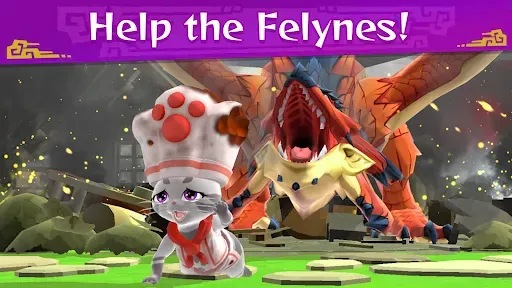 Скриншот 1 — Monster Hunter Puzzles
