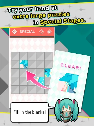 Скриншот 7 — Hatsune Miku Logic Paint
