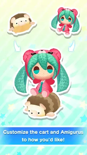 Скриншот 4 — Hatsune Miku Amiguru Train