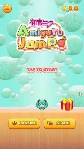 Скриншот 1 — Hatsune Miku Amiguru Jump