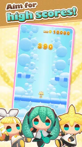 Скриншот 6 — Hatsune Miku Amiguru Jump