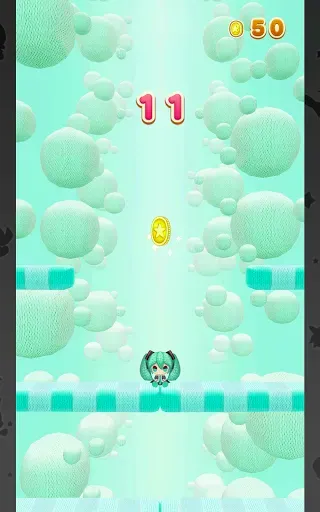 Скриншот 8 — Hatsune Miku Amiguru Jump