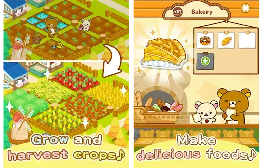Скриншот 5 — Rilakkuma Farm Games