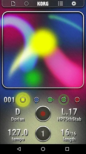 Скриншот 2 — KORG Kaossilator for Android