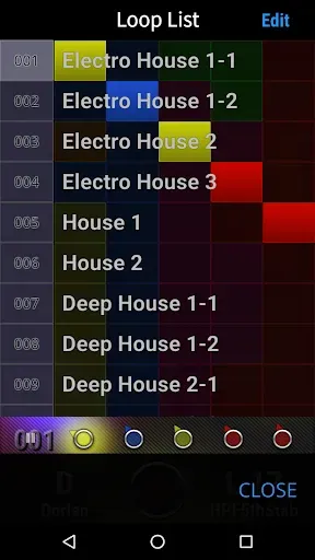 Скриншот 3 — KORG Kaossilator for Android