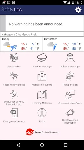 Скриншот 2 — Safety tips