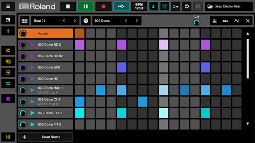 Скриншот 3 — Roland Zenbeats Music Creation